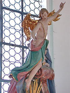 St. Leonhard, Engel eines Seitenaltars
