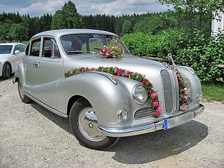 Hochzeitskutsche Oldtimer-BMW