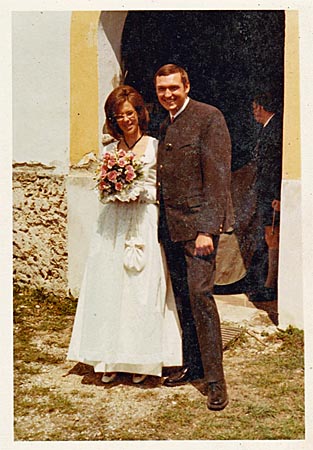 Heirat in St. Leonhard vor 50 Jahren