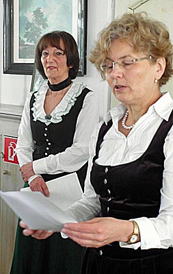 Zwei starke Frauen: Barbara Regul und Leni Gröbmair