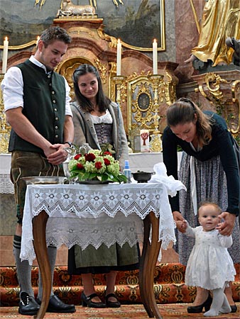 Taufe in St. Leonhard